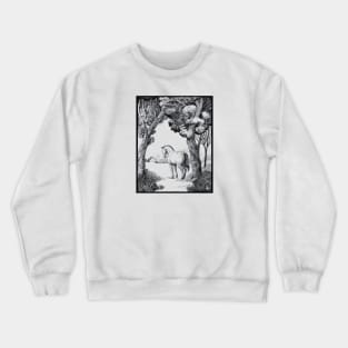 Going Home - Horse and Barn Crewneck Sweatshirt